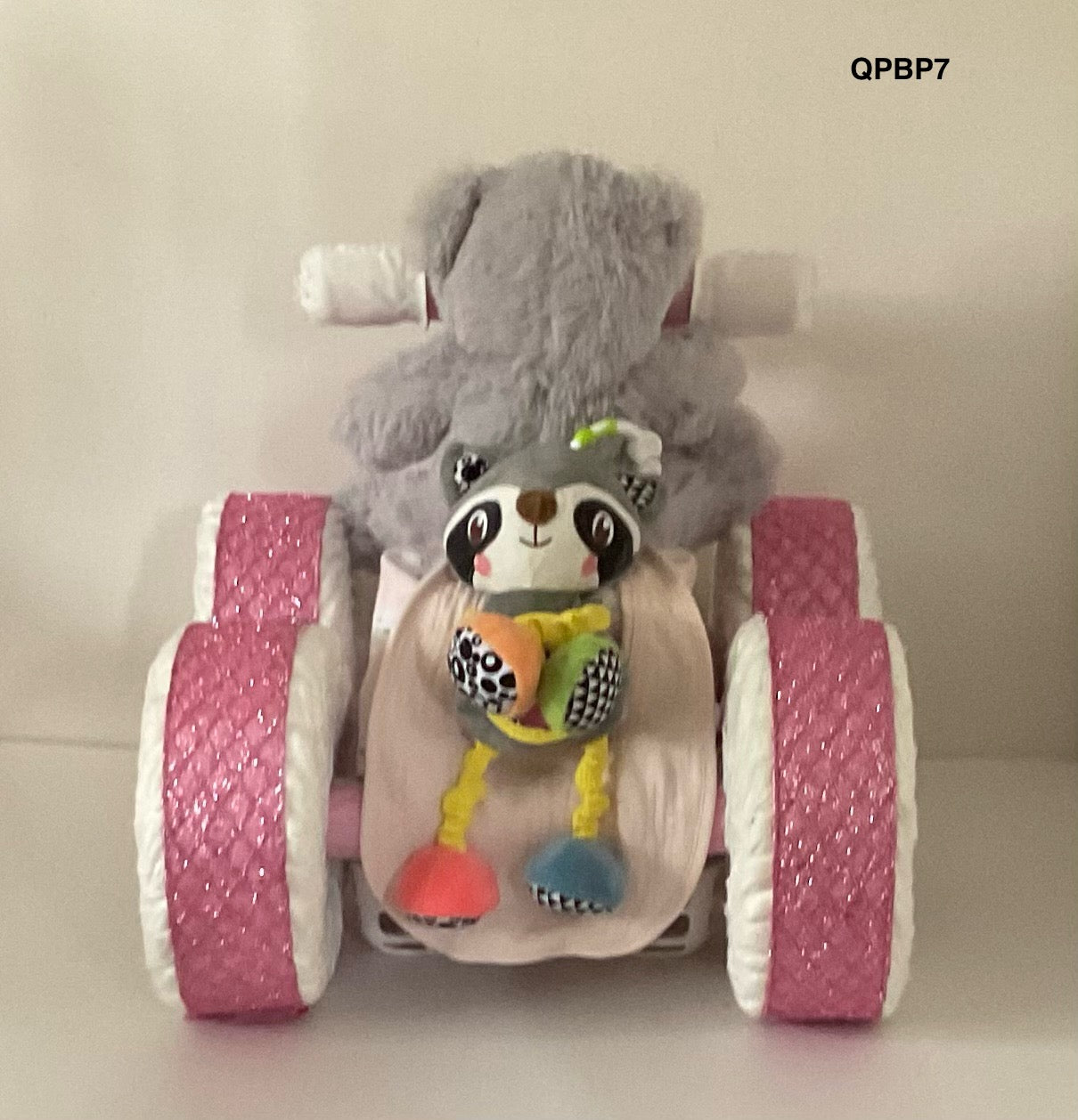 PINK QUAD PAMPER BIKE