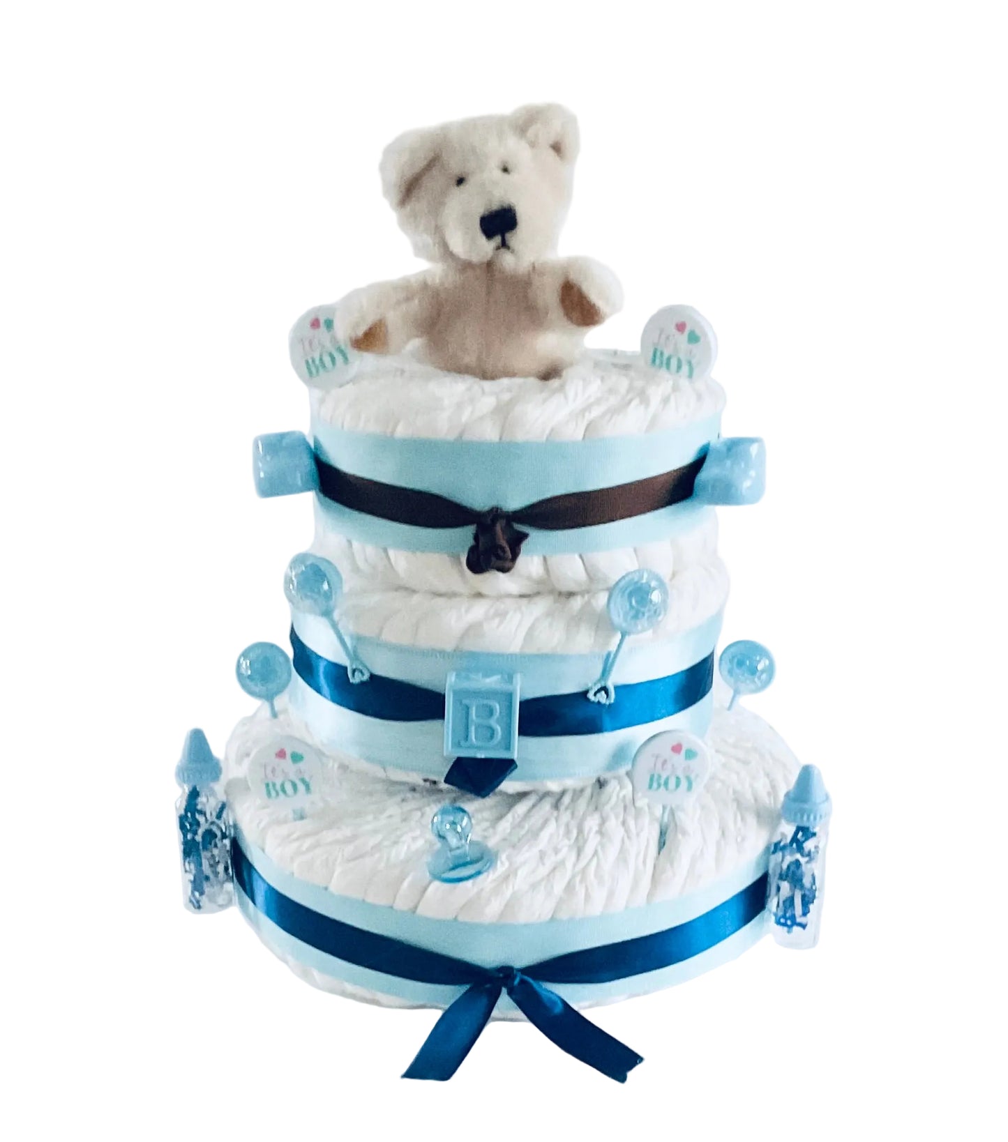 3 TIER TEDDY BEAR PAMPER CAKE