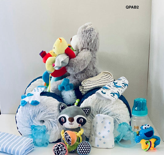 BLUE QUAD PAMPER BIKE