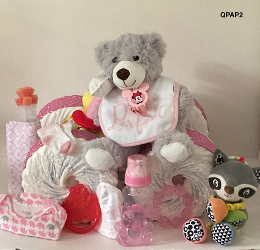 PINK QUAD PAMPER BIKE