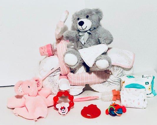 PINK MOTORCYCLE PAMPER BIKE