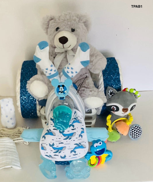 BLUE TRICYCLE PAMPER BIKE