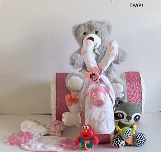 PINK TRICYCLE PAMPER BIKE